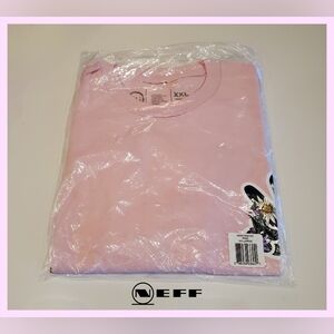 🆕️ Brand NEW Men's Neff 'Floral Peace Fingers' - Pink Graphic Tee Shirt